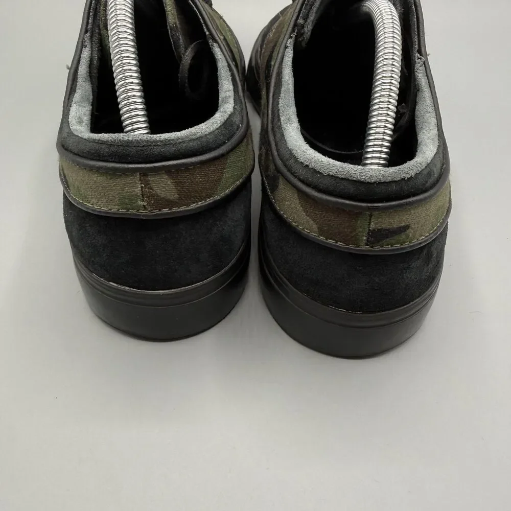 Nike SB ZOOM Stefan Janoski OG Men’s Black Suede Green Camo Size 11